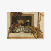 Still Life with a Bowl of Corn, Artichokes, Grapes and a Parrot by Jacob van Campen - thumbnail_0_nf_66fe7d798213847b6f357bfb